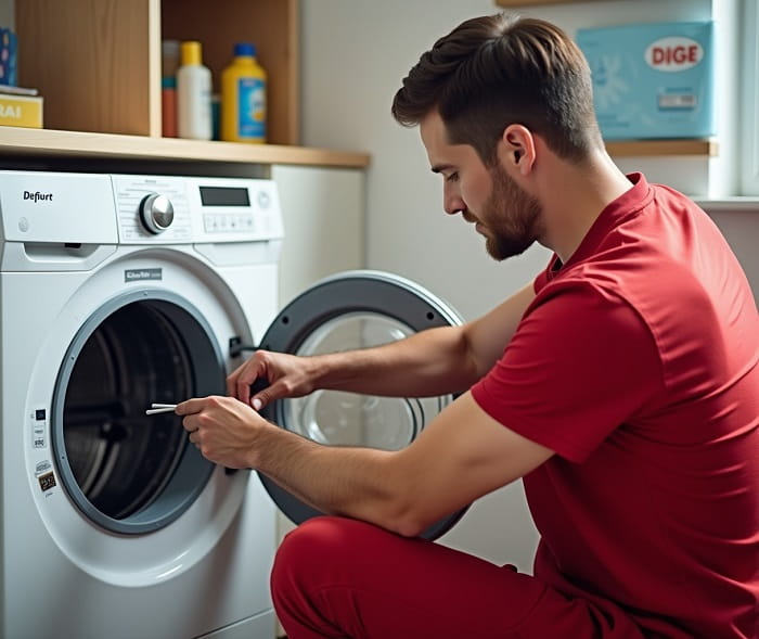 تعمیر لباسشویی بلومبرگ توسط تعمیرکار